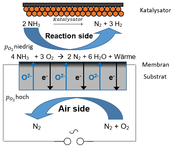 CF05: Elektrokeramische Dünnschichten für die Nutzung von Ammoniak in Schiffsantrieben